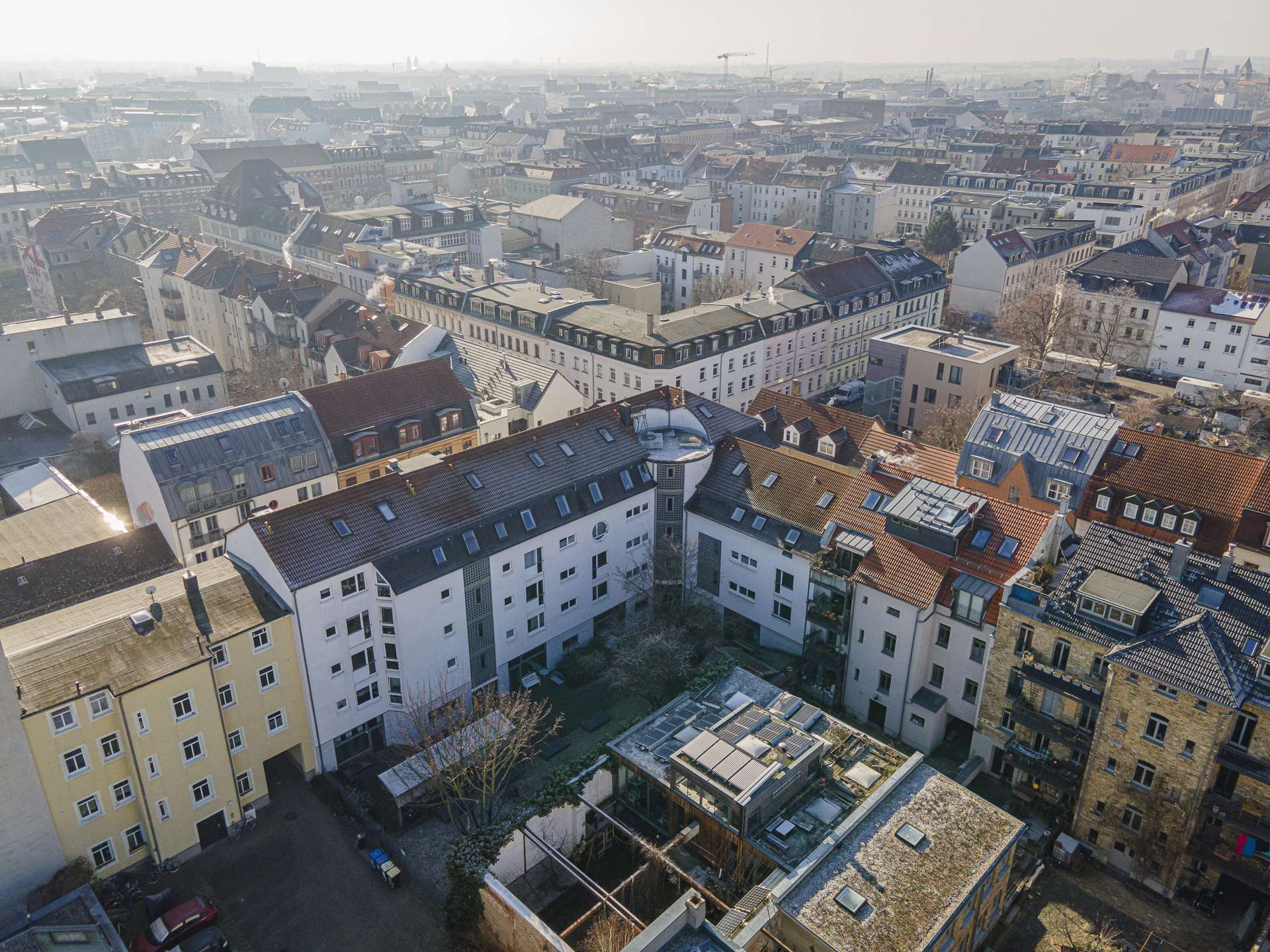 Vogelperspektive, Leipzig (Lindenau)