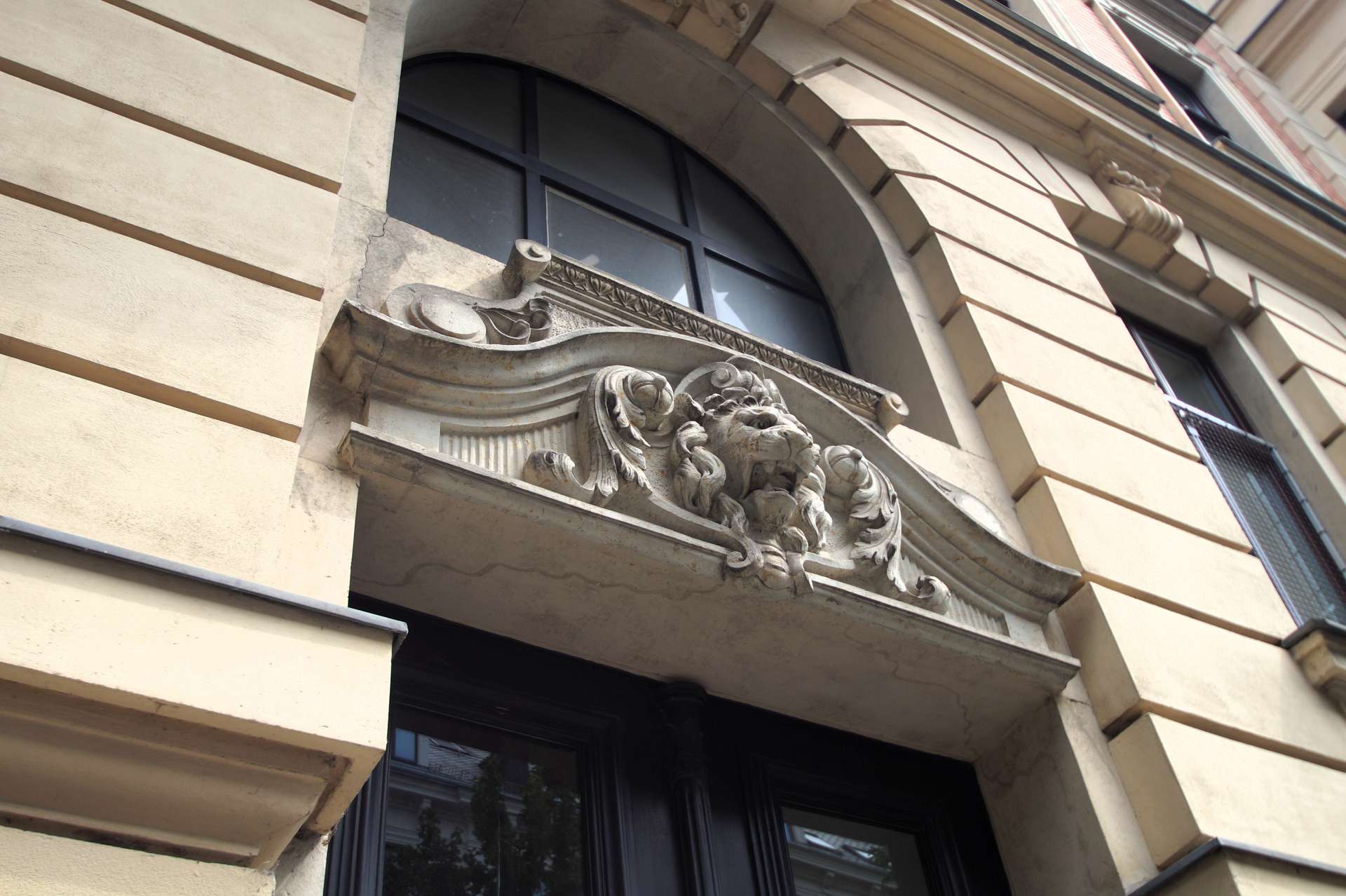 Detail Fassade, Leipzig (Zentrum-Nordwest), Tschaikowskistraße 16