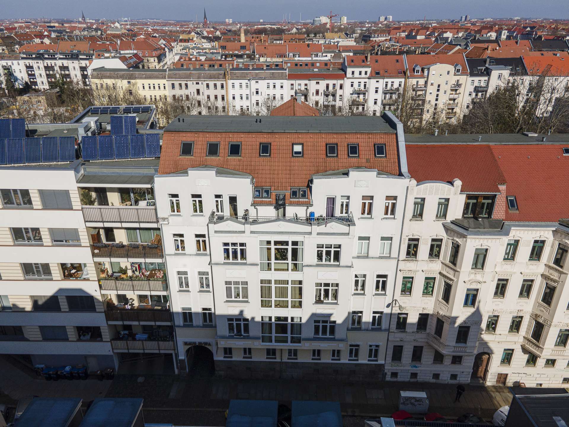 Hausansicht Vorderhaus, Leipzig (Reudnitz-Thonberg), Eilenburger Straße 39A