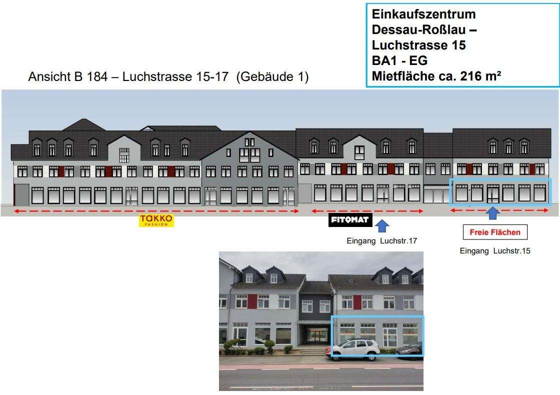 Gebäudeansicht, Dessau-Roßlau (Dessau-Roßlau), Luchstraße 15
