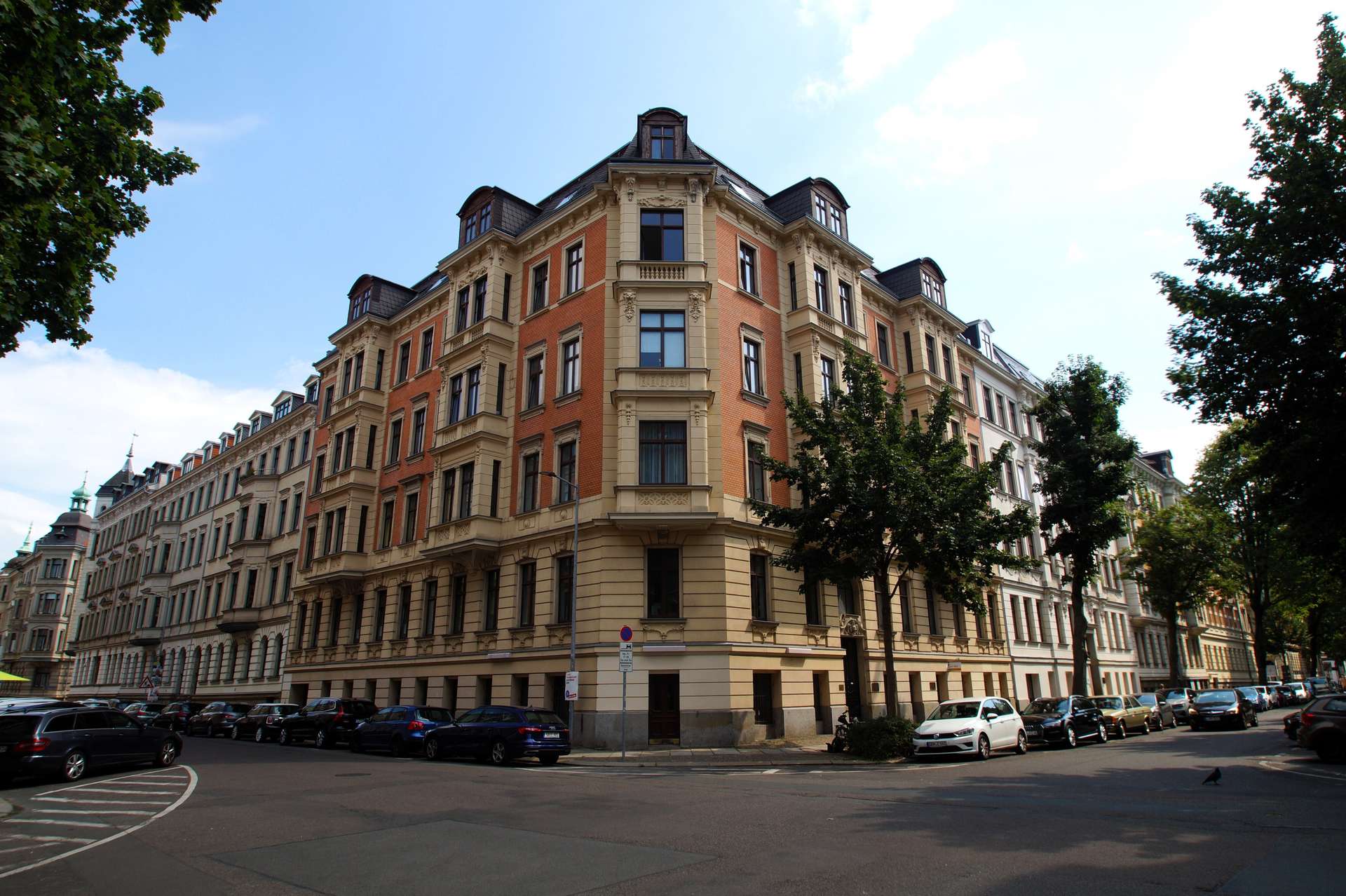 Hausansicht, Leipzig , Tschaikowskistraße 16