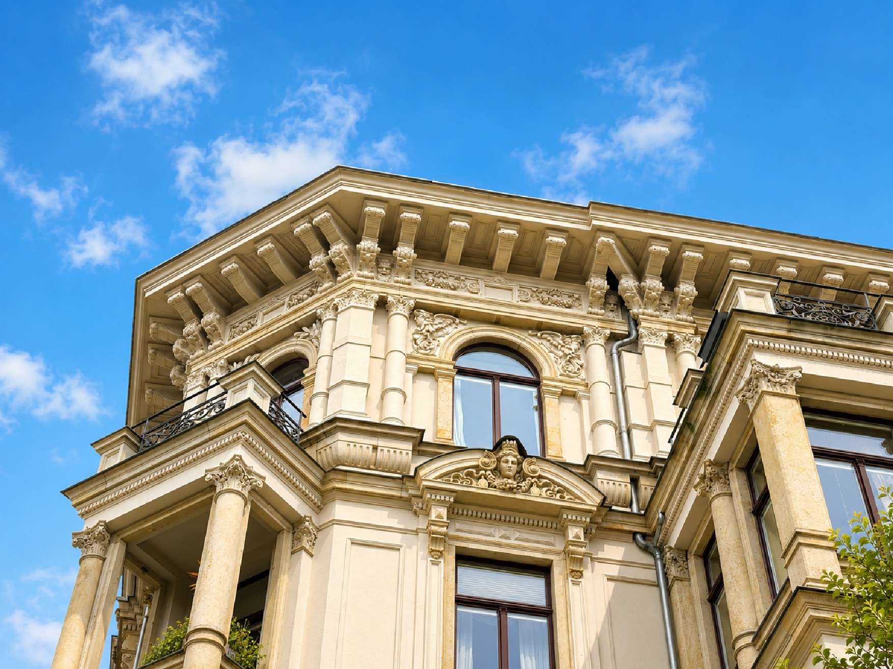 Detailbild Fassade, Leipzig (Zentrum-West), Ferdinand-Lassalle-Straße 8