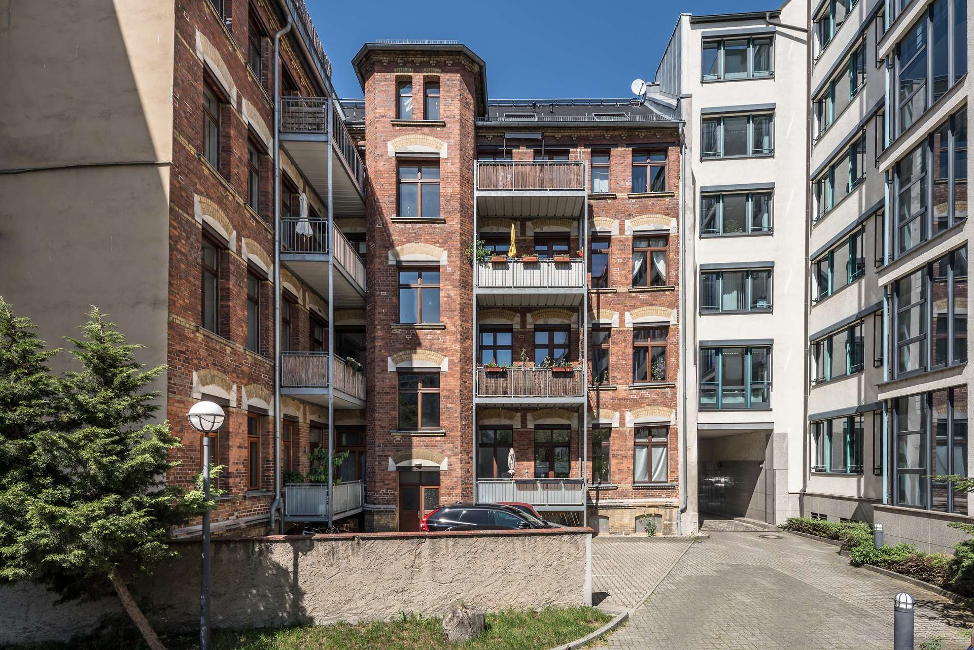 Rückansicht, Leipzig (Zentrum-Nord)