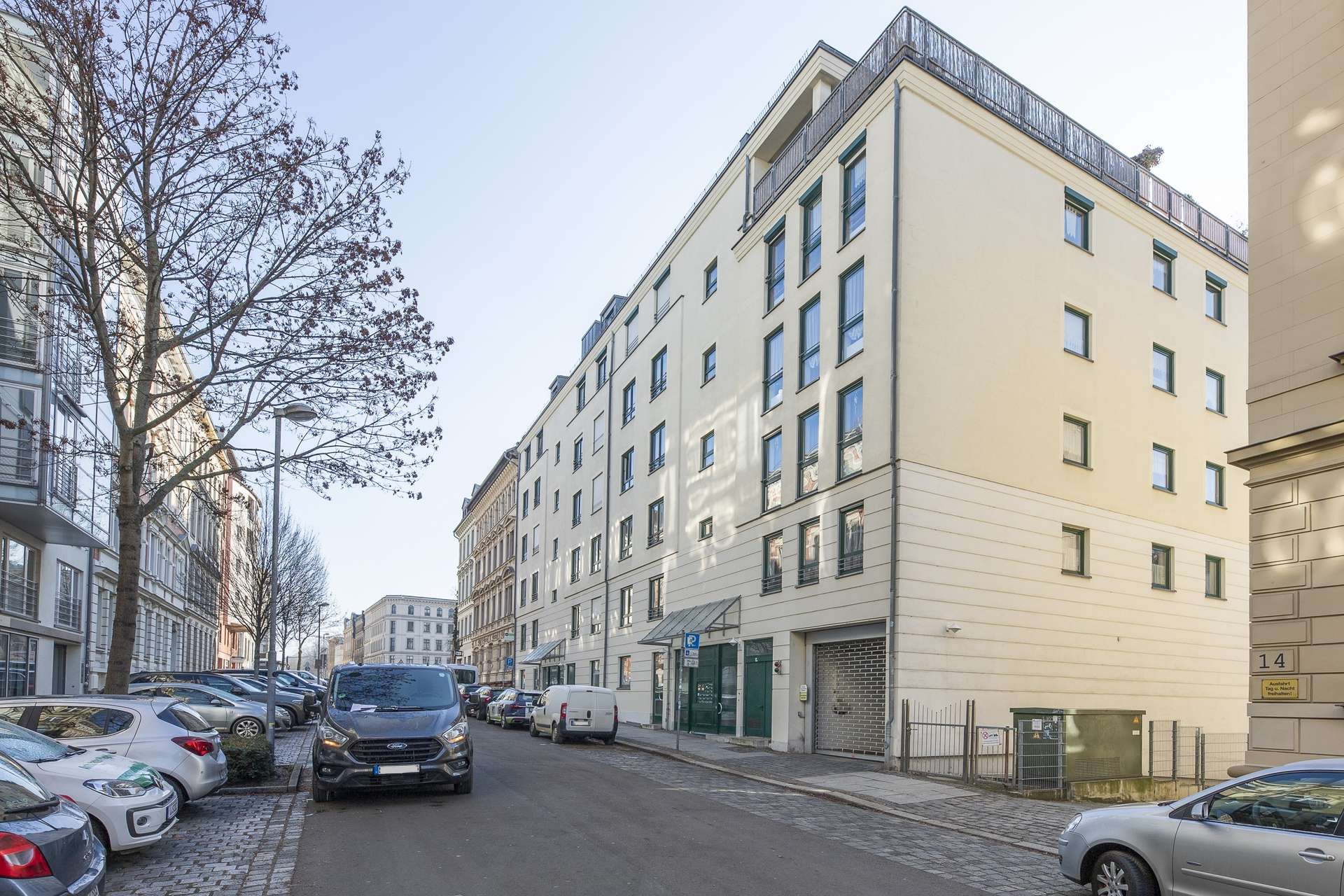 Straßenansicht, Leipzig (Südvorstadt)