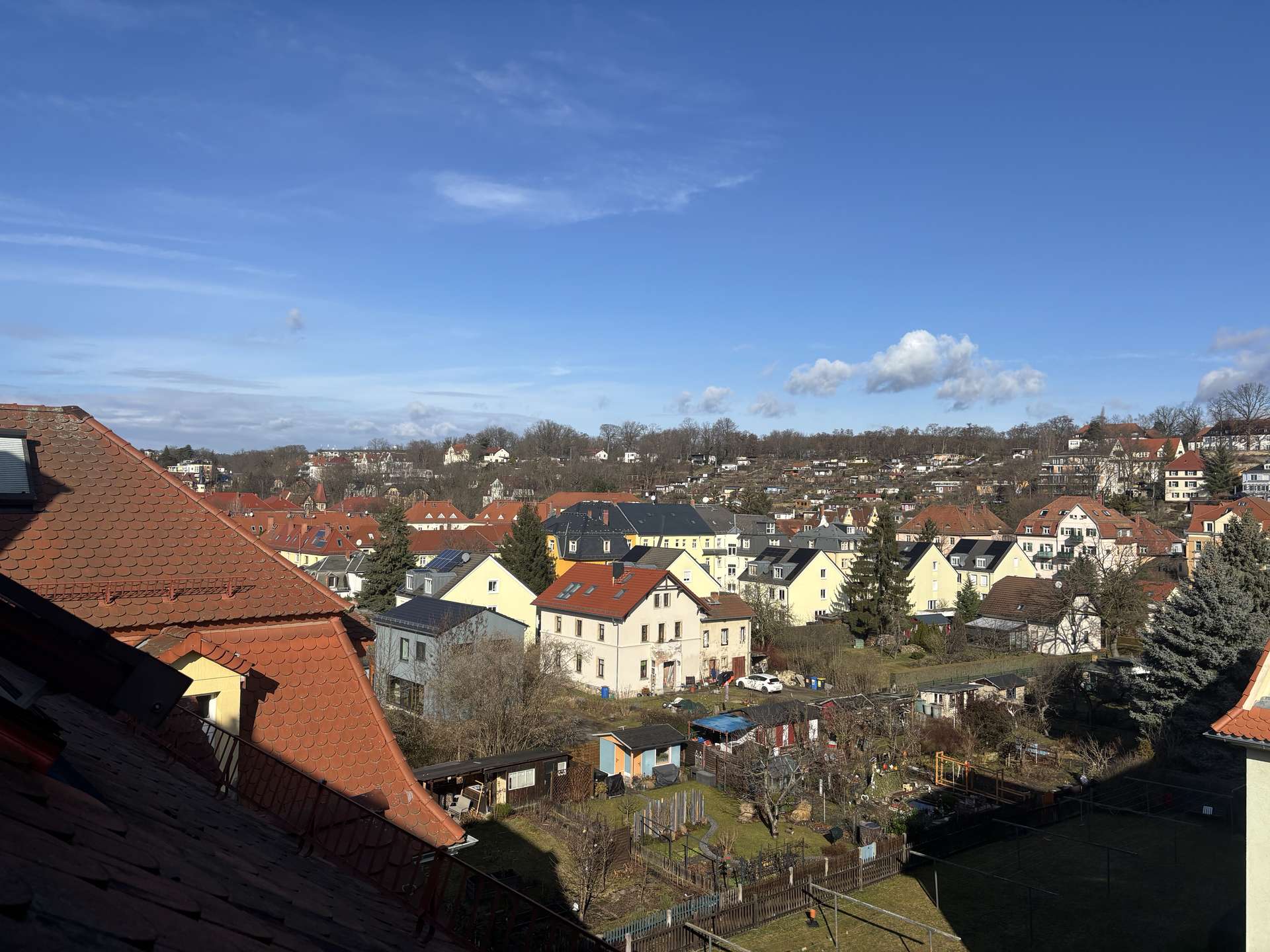 Blickrichtung Kleingärten, Dresden (Pieschen-Nord/Trachenberge)
