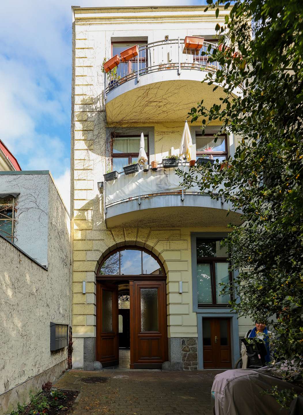 Rückseite Villa, Leipzig (Zentrum-Nordwest)
