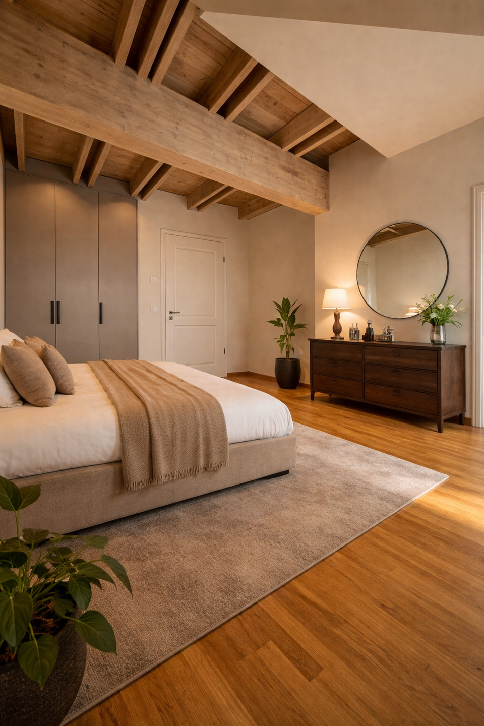 Visualisierung Schlafzimmer, Leipzig (Großzschocher)