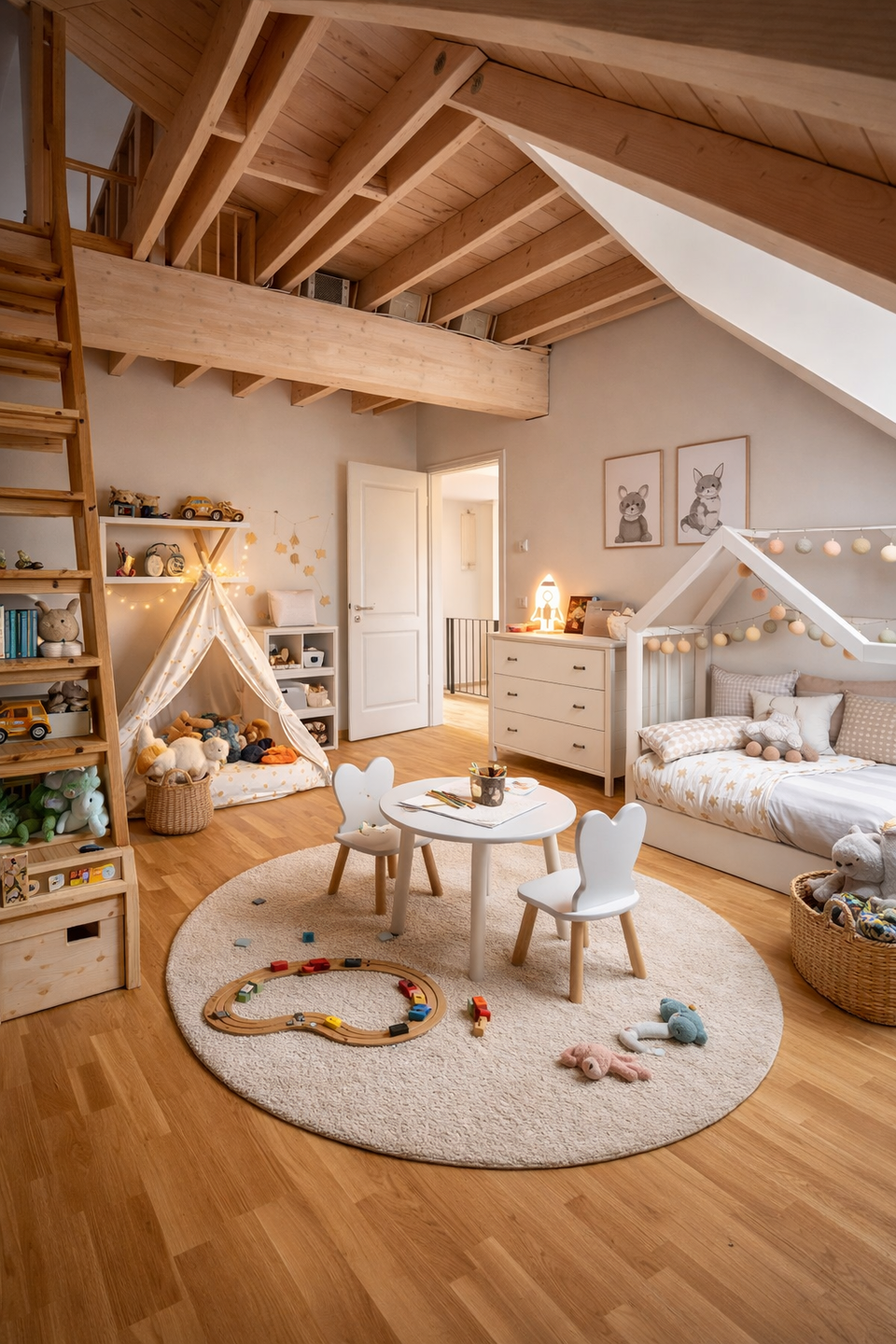 Visualisierung Kinderzimmer, Leipzig (Großzschocher)
