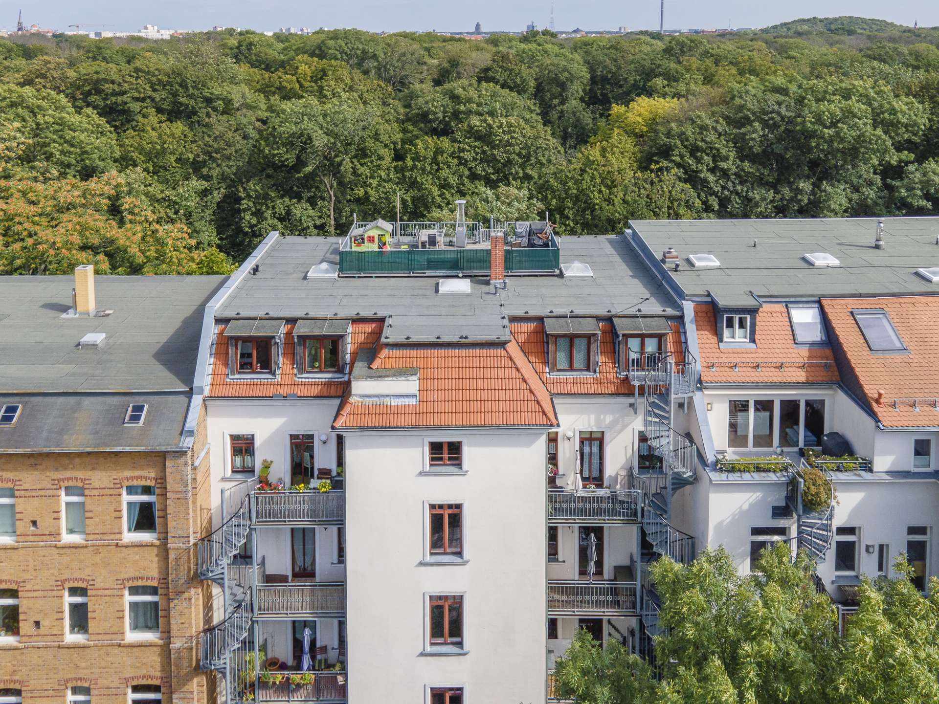 Rückansicht, Leipzig (Schleußig)