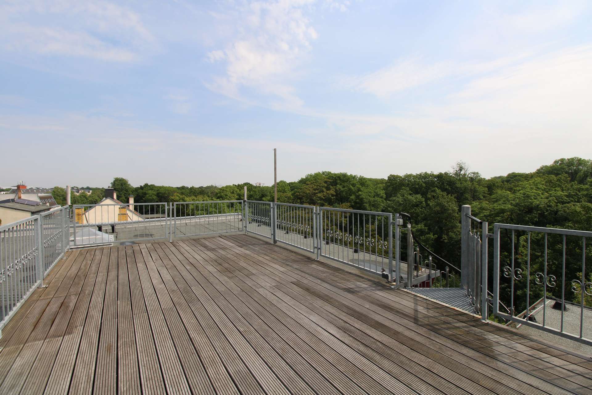 Dachterrasse, Leipzig (Schleußig)