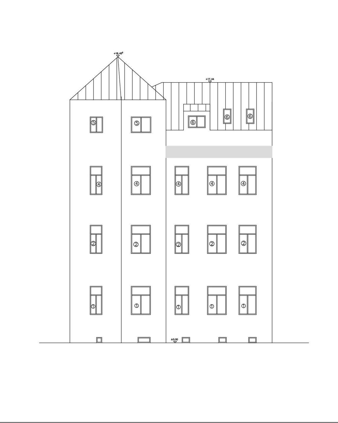 Ostansicht, Halle (Saale) (Innenstadt)