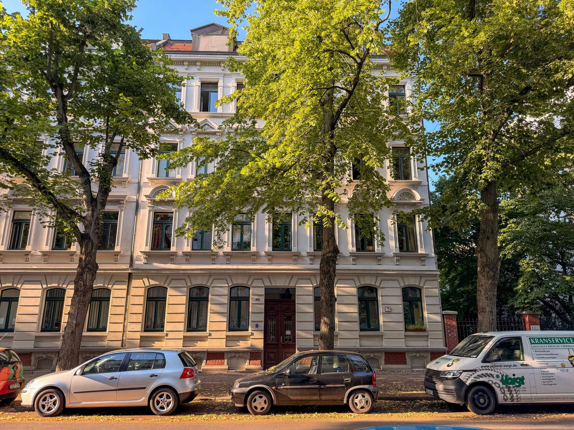 Hausansicht, Leipzig (Schleußig)