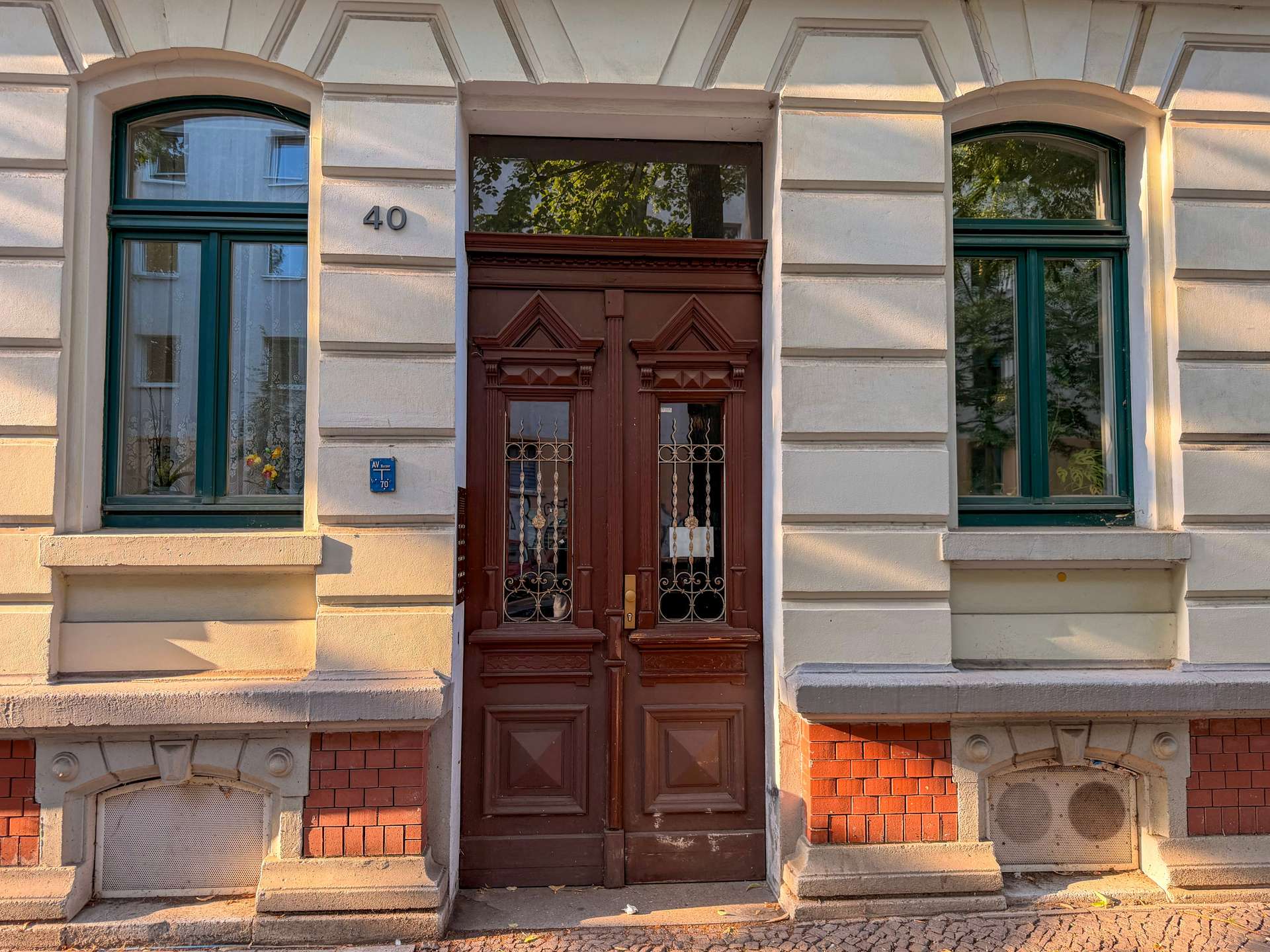 Haustür, Leipzig (Schleußig)