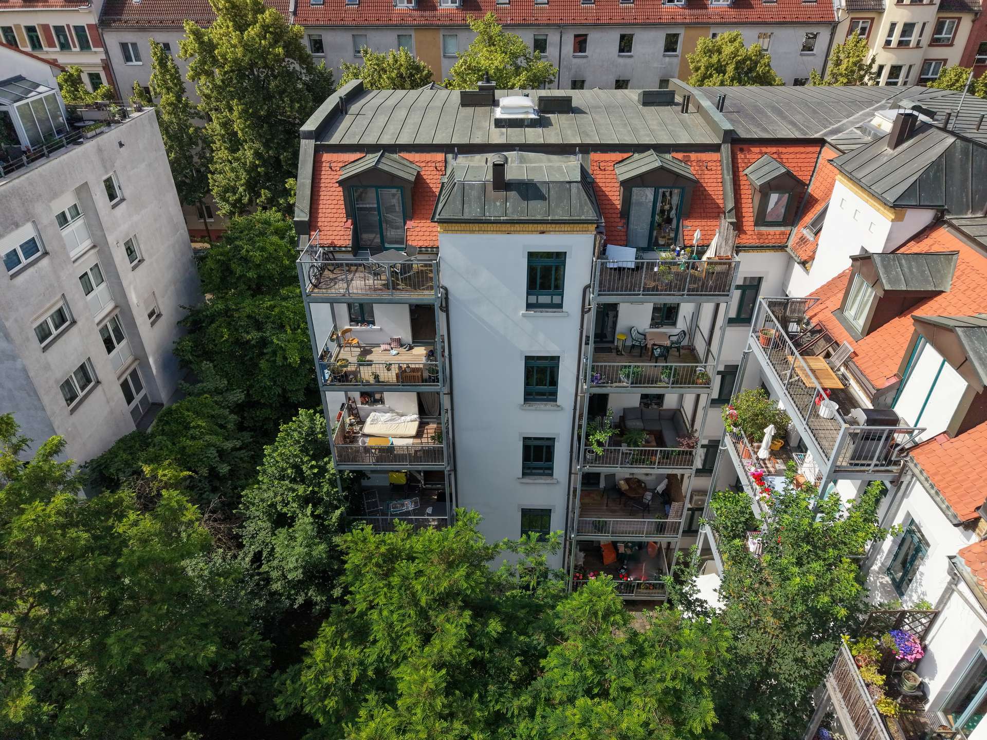 Rückansicht, Leipzig (Schleußig)