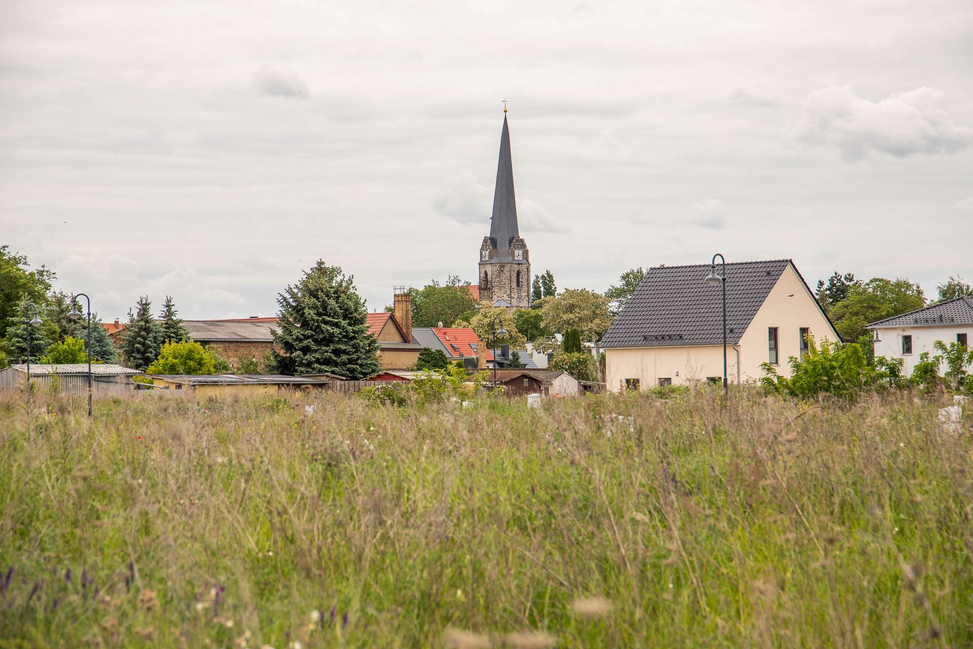 Blick nach Lützen, Lützen (Lützen), Paul-Stockmann-Ring 30