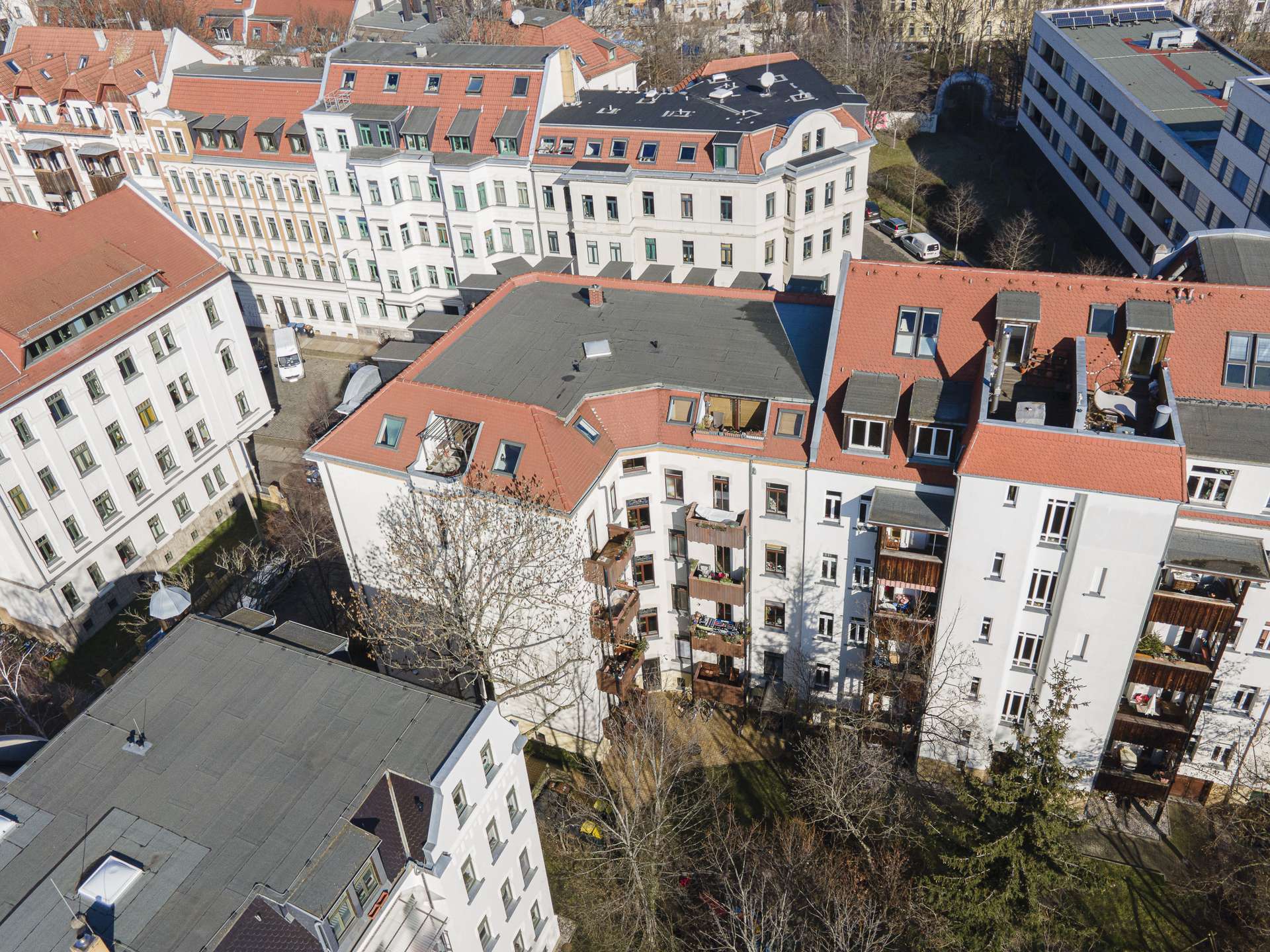 Rückansicht, Leipzig (Reudnitz-Thonberg)
