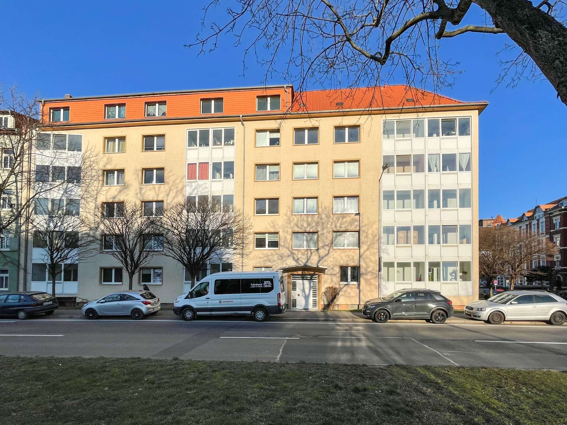 Straßenansicht, Erfurt (Krämpfervorstadt)