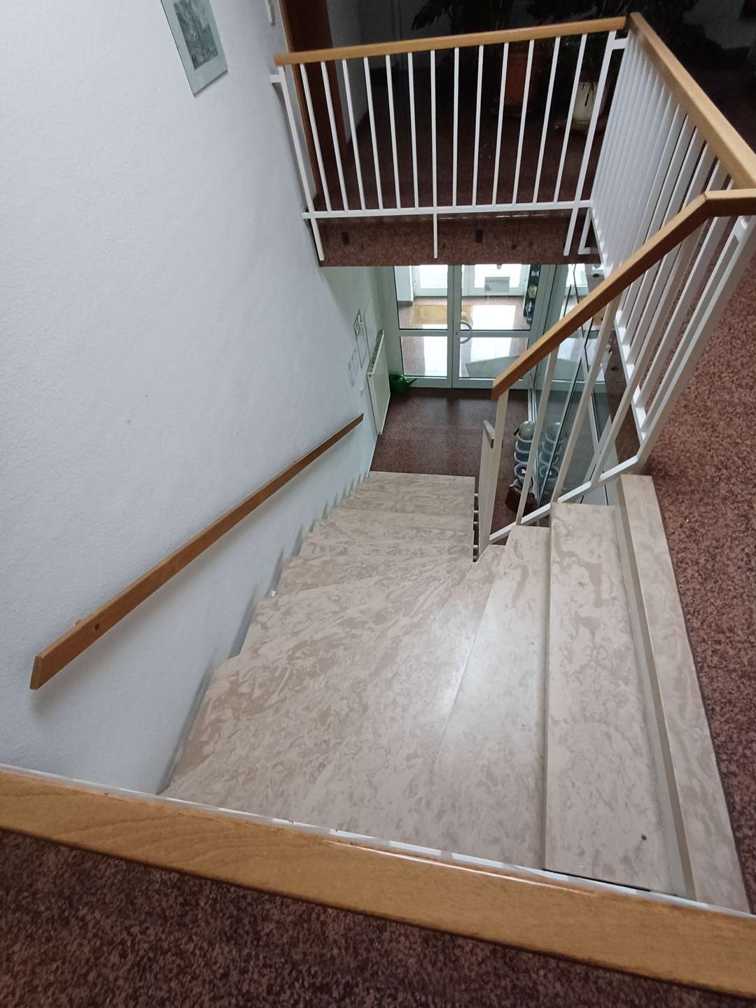Treppe zum Büro, Leipzig (Engelsdorf)