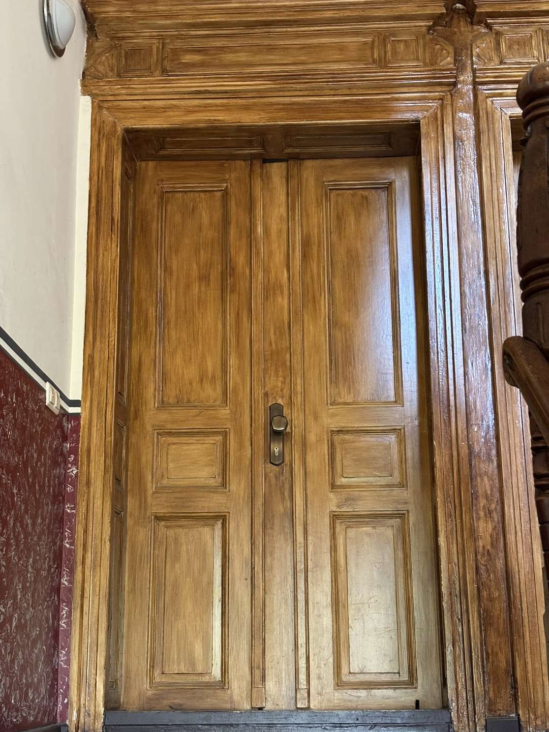 Eingangstüren aus Holz, Leipzig (Neustadt-Neuschönefeld)