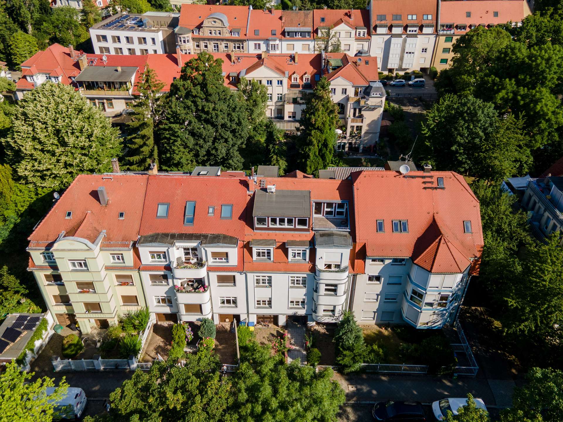 Drohnenaufnahme, Leipzig (Zentrum-Nord)