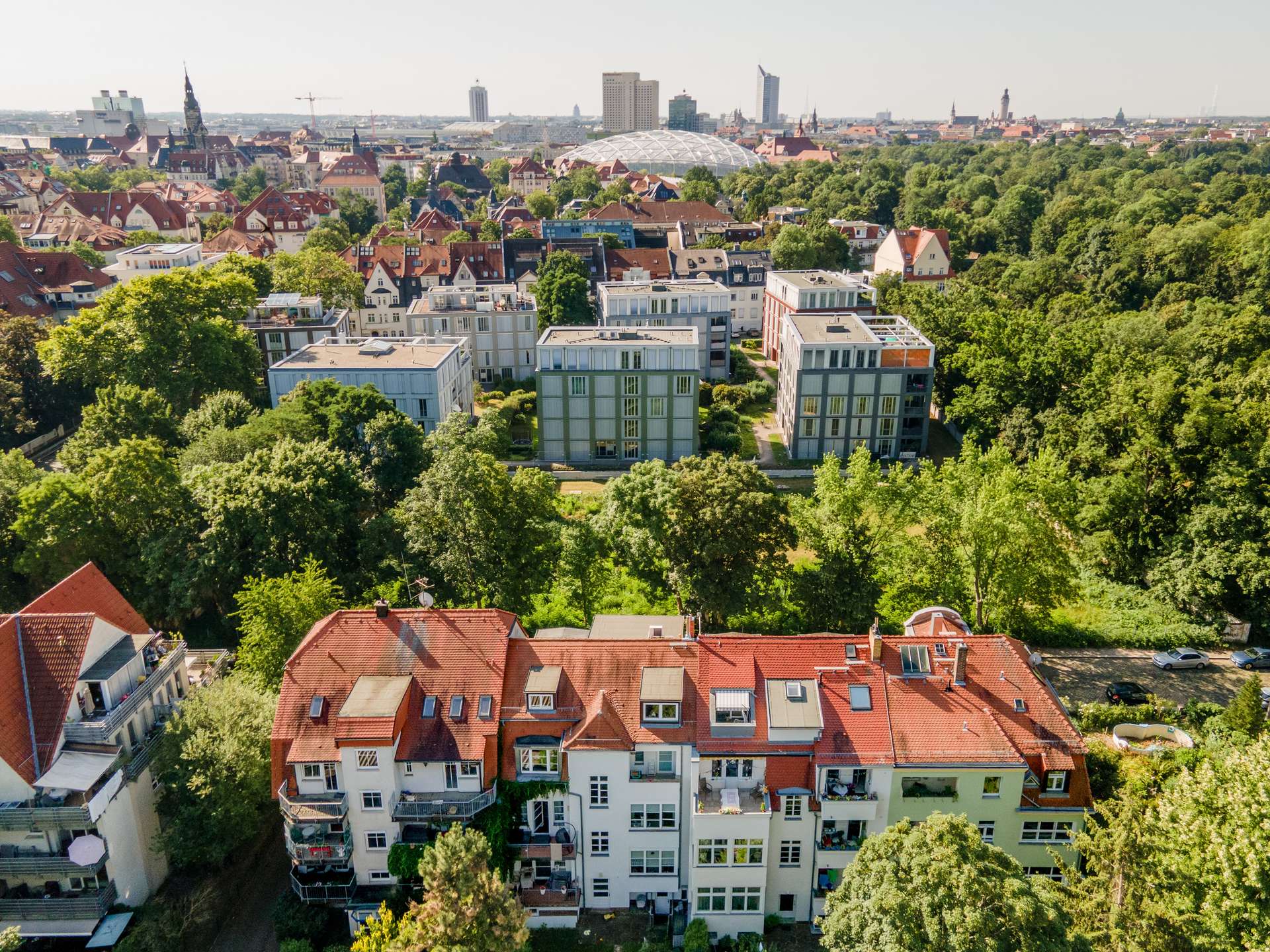 Skyline, Leipzig (Zentrum-Nord)
