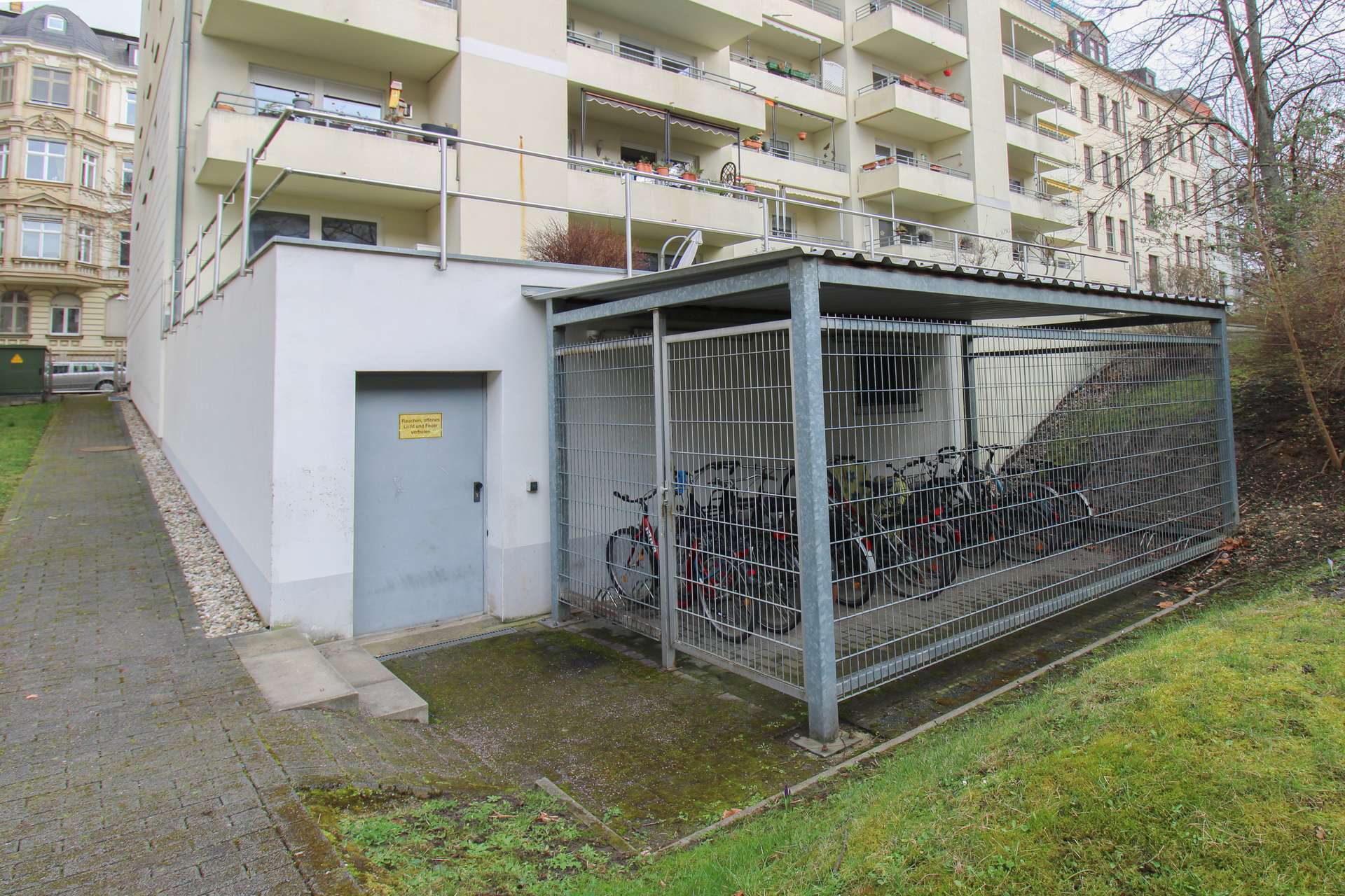 Fahrradständer, Leipzig (Südvorstadt)