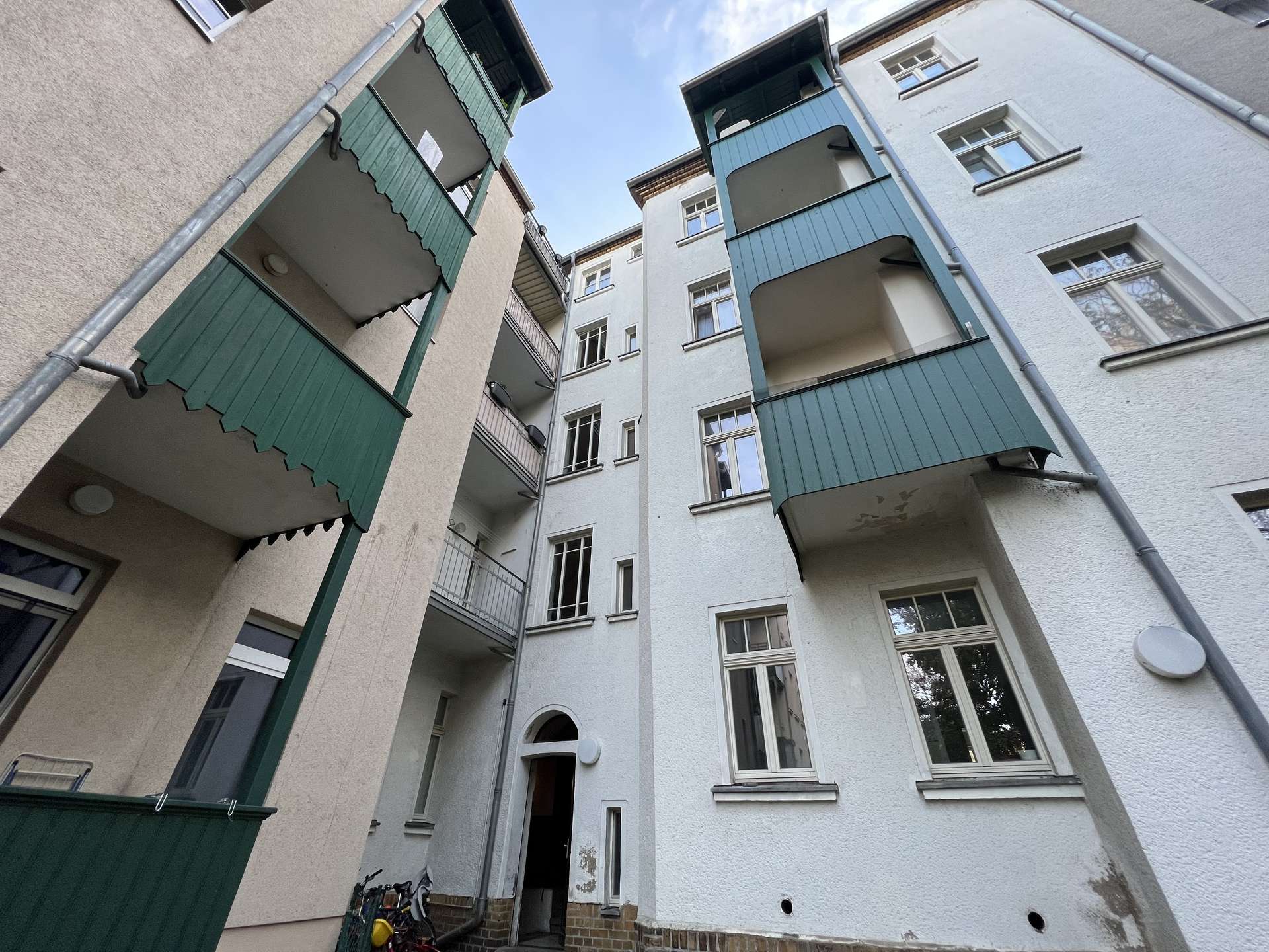 Rückansicht, Leipzig (Schönefeld-Abtnaundorf)