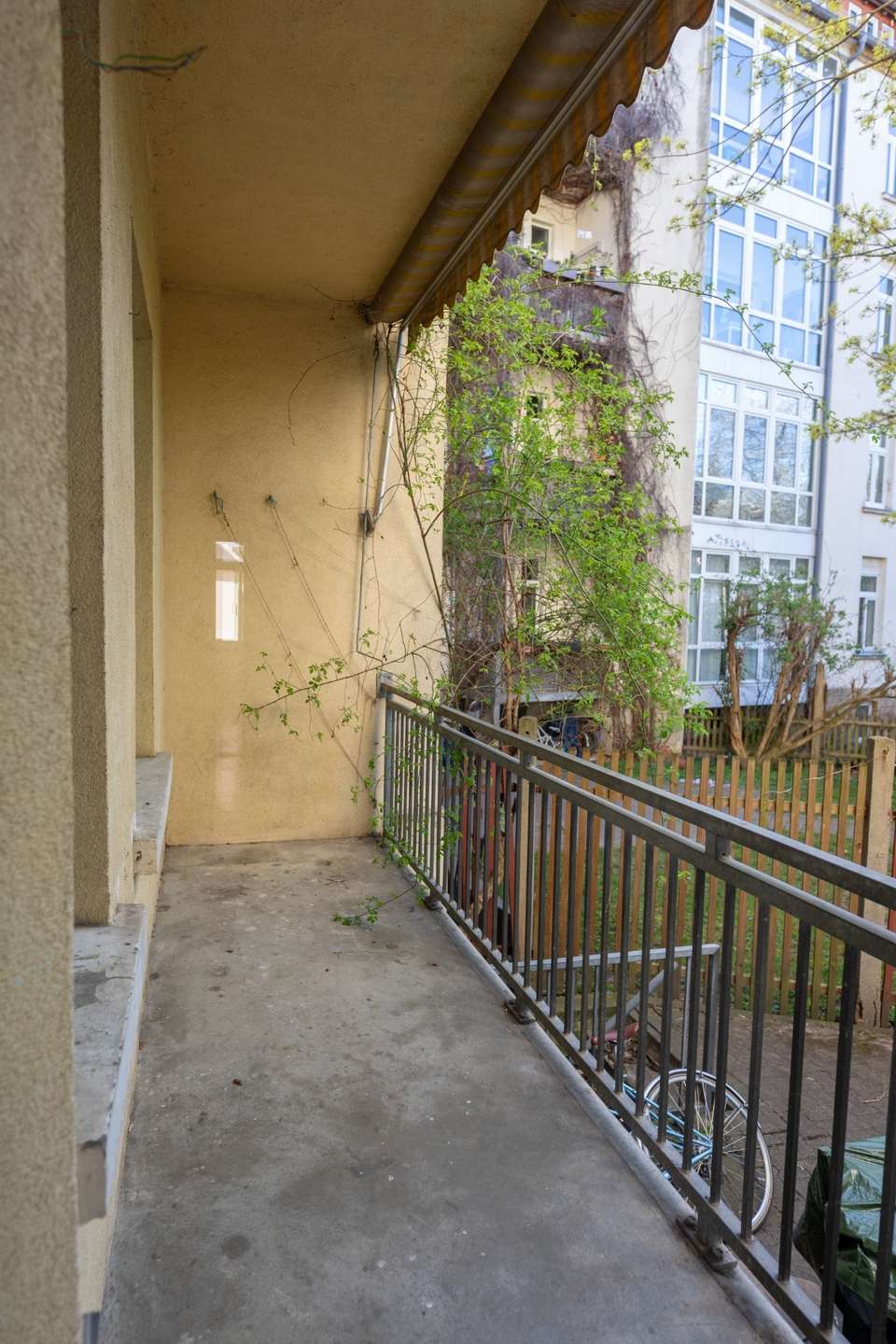 Balkon, Leipzig (Schleußig)
