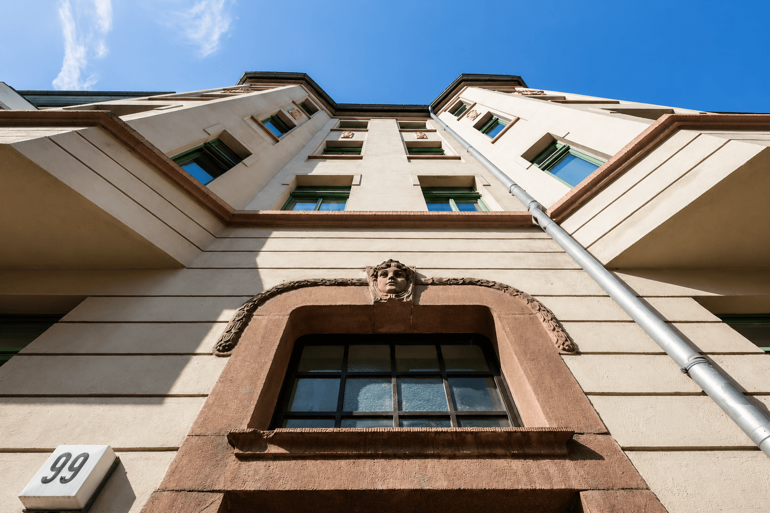 Fassade Detail, Leipzig (Schleußig)
