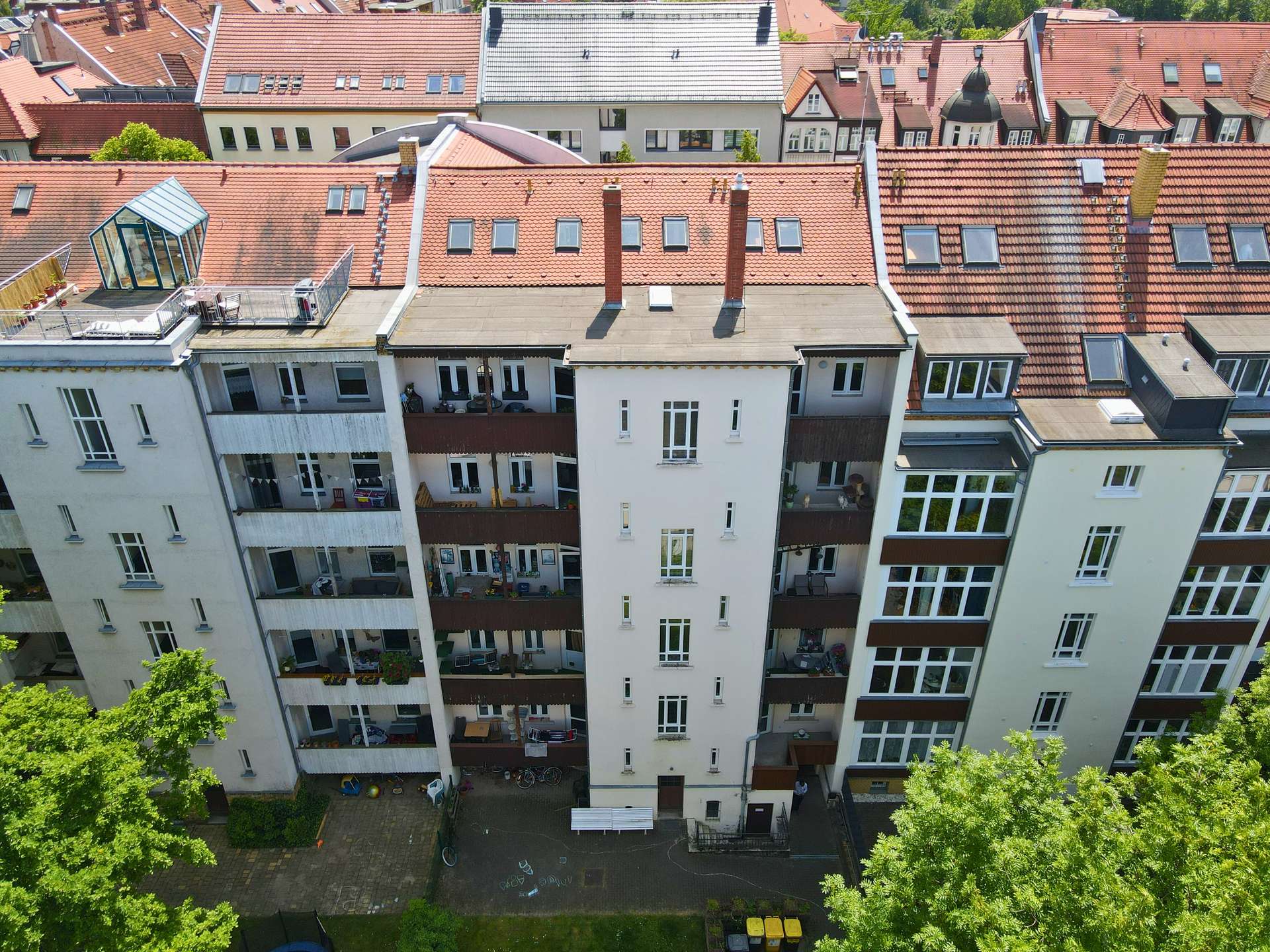 Rückansicht, Leipzig (Gohlis-Mitte), Coppistraße 76