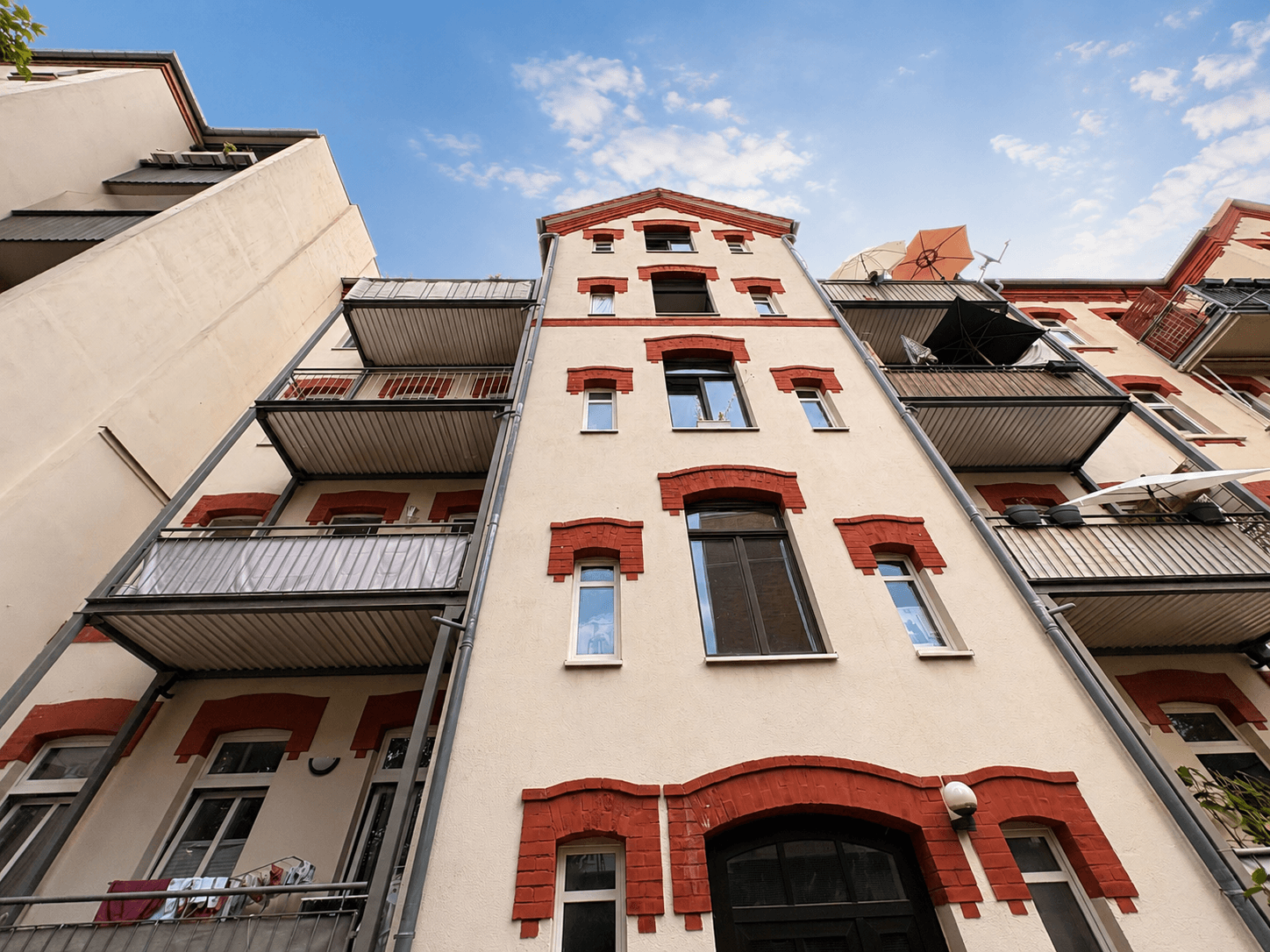 Hofansicht, Leipzig (Gohlis-Süd), Kasseler Straße 15A
